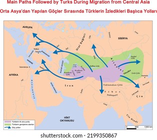 Türkische Erweiterungsgebiete, Türken Zentralasien