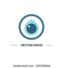 turkish eye vector icon