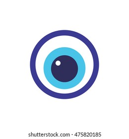 Turkish eye. vector illustration