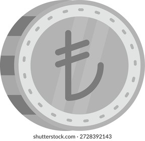 Diseño de icono de Vector de línea turca