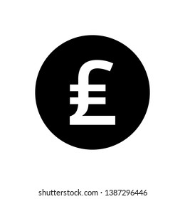 Turkish Lira Icon Vector Illustration Logo Template