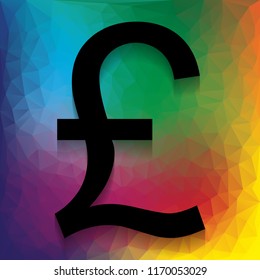 Turkish lira sign. Vector. Flat style black icon on white.