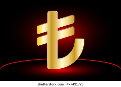 Turkish lira symbol ,Turkish lira icon,