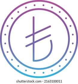 Turkish Lira vector icon. Can be used for printing, mobile and web applications.