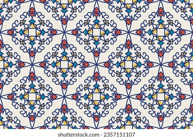 Turkish Mosque Window Vector Seamless Pattern. Ramadan mubarak muslim background. Traditional ramadan kareem mosque pattern with gold grid mosaic. Islamic window grid design of lantern shapes tiles.