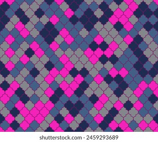 Turkish Mosque Window Vector Seamless Pattern. Eid al fitr muslim background. Traditional ramadan mosque ornament. Holy month ramadan kareem mosque pattern. Lantern shapes ethnic motif