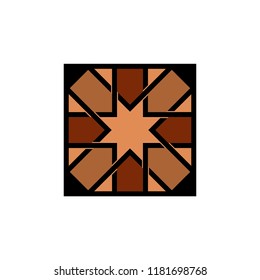 Turkish motif vector drawing