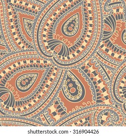 Turkish ornament ,  seamless pattern, vector image