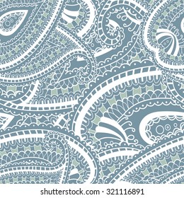Turkish ornament ,  seamless pattern, vector image