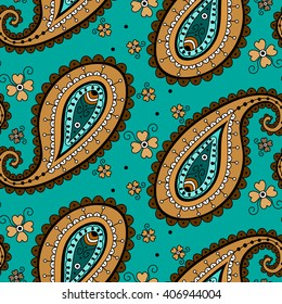Turkish ornament ,  seamless pattern, vector image