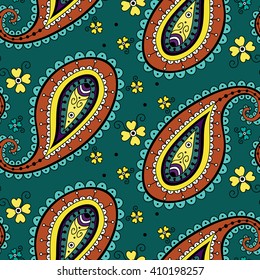 Turkish ornament ,  seamless pattern, vector image