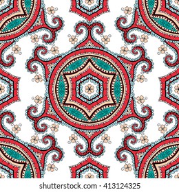 Turkish ornament ,  seamless pattern, vector image