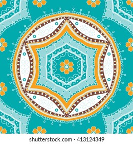 Turkish ornament ,  seamless pattern, vector image