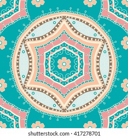 Turkish ornament ,  seamless pattern, vector image