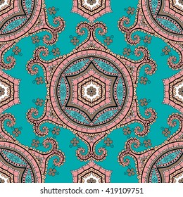 Turkish ornament ,  seamless pattern, vector image