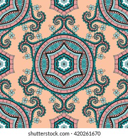 Turkish ornament ,  seamless pattern, vector image