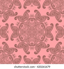 Turkish ornament ,  seamless pattern, vector image