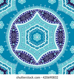 Turkish ornament ,  seamless pattern, vector image