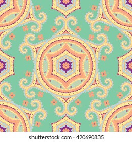 Turkish ornament ,  seamless pattern, vector image