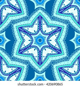 Turkish ornament ,  seamless pattern, vector image