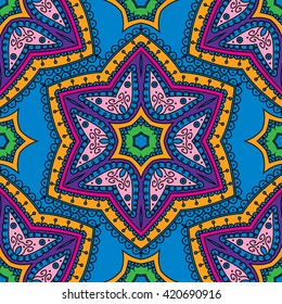 Turkish ornament ,  seamless pattern, vector image