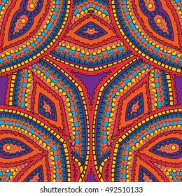Turkish ornament, seamless pattern, vector image