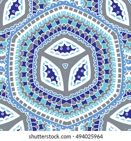 Turkish ornament, seamless pattern, vector image