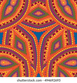 Turkish ornament, seamless pattern, vector image