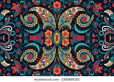 Turkish ornament tribal pattern. Abstract traditional folk ancient antique tribal ethnic graphic line. Ornate elegant luxury vintage retro style. Texture textile fabric ethnic Turkish patterns.