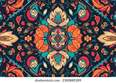 Turkish ornament tribal pattern. Abstract traditional folk ancient antique tribal ethnic graphic line. Ornate elegant luxury vintage retro style. Texture textile fabric ethnic Turkish patterns.