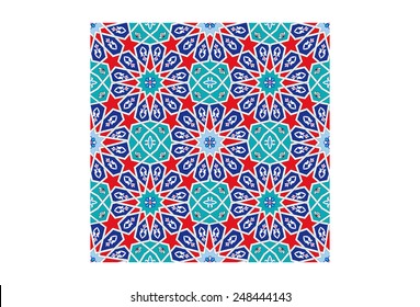 Turkish and Ottoman Empire's era traditional ceramic design.