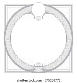 Turkish pattern for invitation design