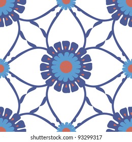 Turkish seamless ornament, vector illustration