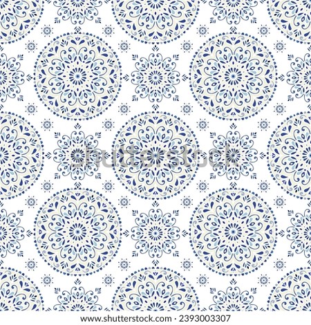 Turkish seamless pattern with luxury floral ornament. Traditional Arabic, Indian motifs. Great for fabric and textile, wallpaper, packaging or any desired idea. Stock photo © 