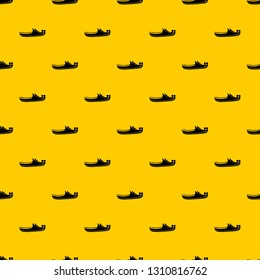 Turkish shoes pattern seamless vector repeat geometric yellow for any design