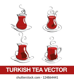 Turkish Tea Cup svg