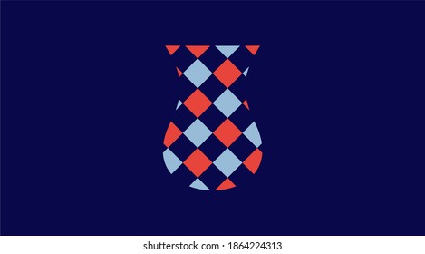 Turkish tea vector glass. Tea vector glass
