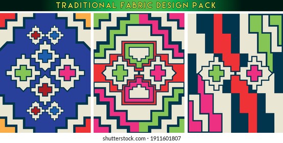 Turkish traditional throw rug, pillow, carpet, dress  design and pattern pack