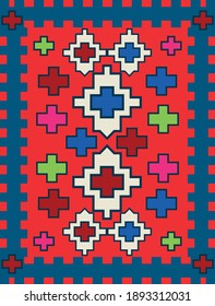 Turkish triditional throw rug, pillow, carpet, dress  design and pattern 