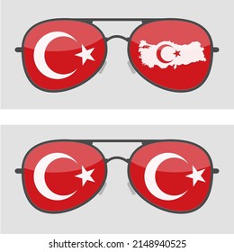 Turkish Turkey Flag, Ray Ban Sunglasses