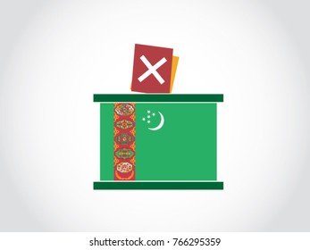 Turkmenistan Ballot Constitutions