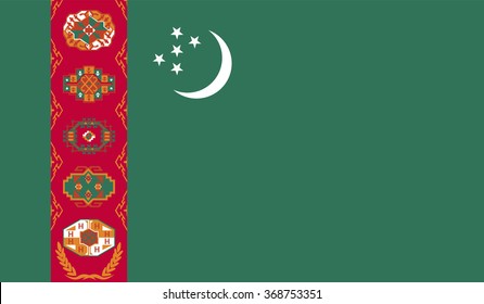 Turkmenistan flag