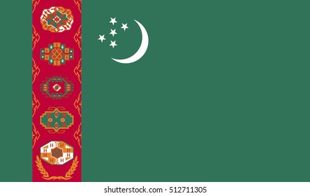 Turkmenistan flag
