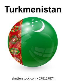 turkmenistan official state flag
