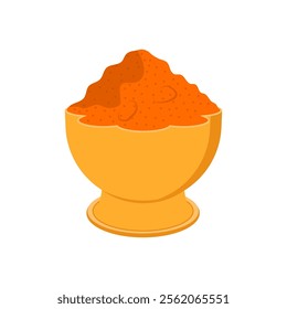 Turmeric, Diwali, Hindu, Indian Symbol Illustration