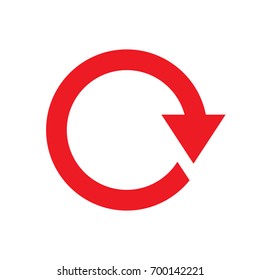 Turn back icon vector design