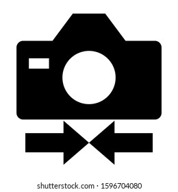 turn camera icon isolated sign symbol vector illustration - high quality black style vector icons
