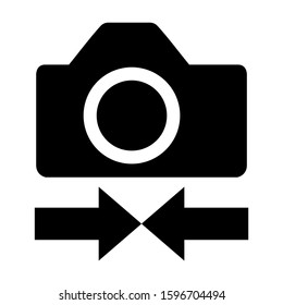 turn camera icon isolated sign symbol vector illustration - high quality black style vector icons
