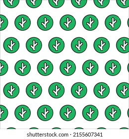 turn direction arrow pattern in design 