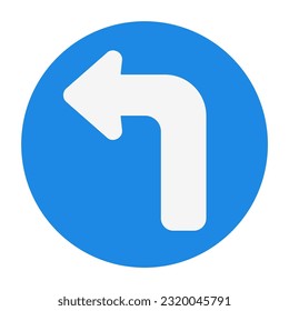 Girar el icono izquierdo en estilo plano, usar para presentación de aplicaciones móviles del sitio web